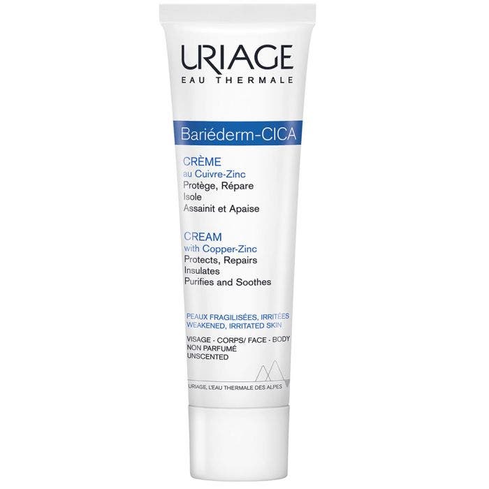 Creme Reparatrice 100ml Bariederm Cica Peaux Fragilisees Uriage