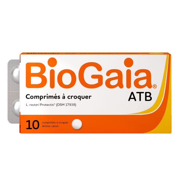Comprimes A Croquer X10 Arome Citron Biogaia