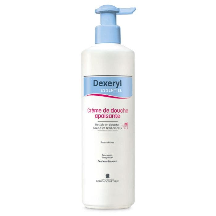 Crème de Douche Apaisante Peaux Sèches 500ml Dexeryl