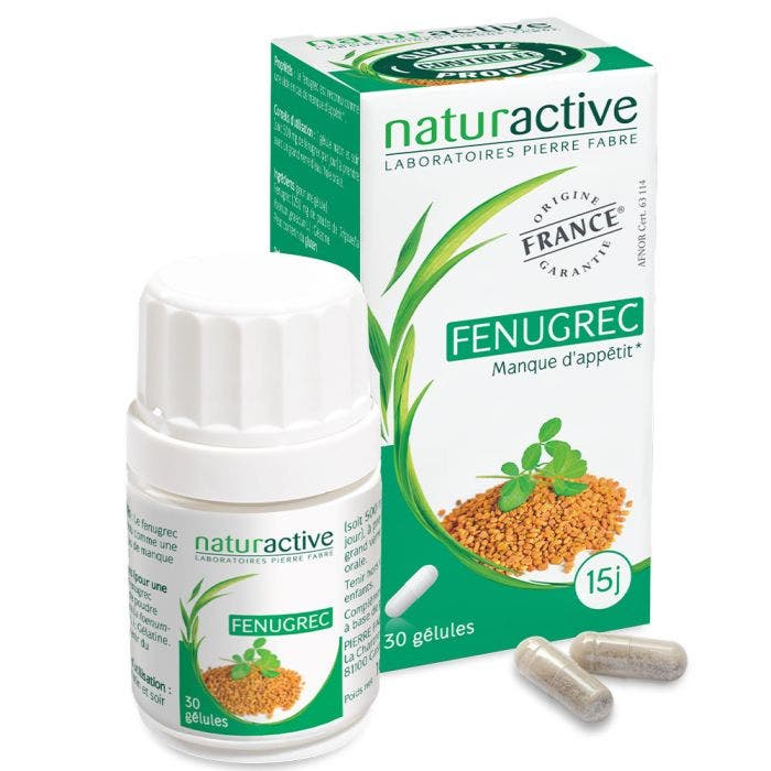 Fenugrec 30 Gelules Naturactive