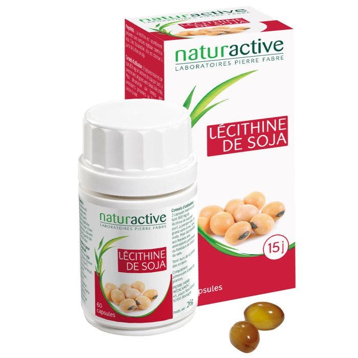 Lecithine De Soja 60 Capsules Naturactive