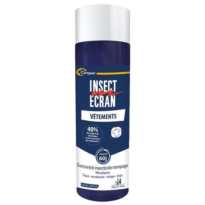 Anti-moustiques Solution Pour Trempage Des 24 Mois 200ml Vêtements Insect Ecran