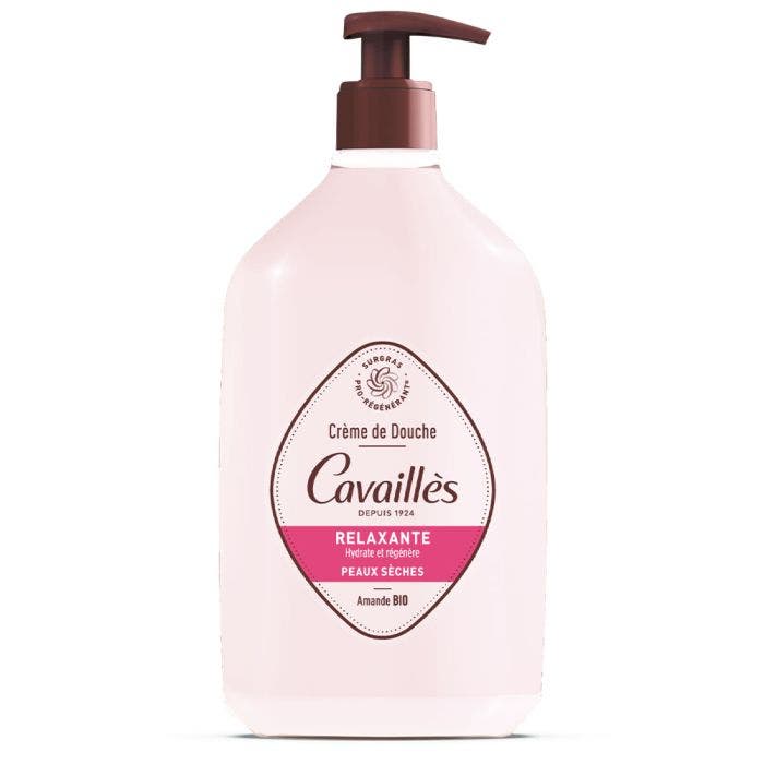 Crème De Douche Relaxante Amande Bio 750ml Surgras Actif Rogé Cavaillès