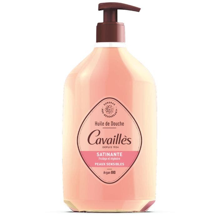 Huile Bain Et Douche Satinante Argan Bio 250ml Surgras Actif Peaux Sensibles Rogé Cavaillès