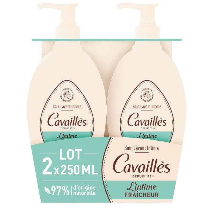 Soin Lavant Fraîcheur 2x250ml Intime Rogé Cavaillès