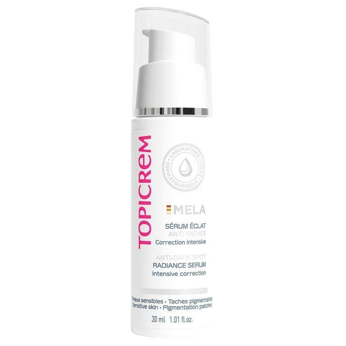 Sérum Eclat Anti-Tâches 30ml Mela Taches Pigmentaires Peaux Sensibles Topicrem