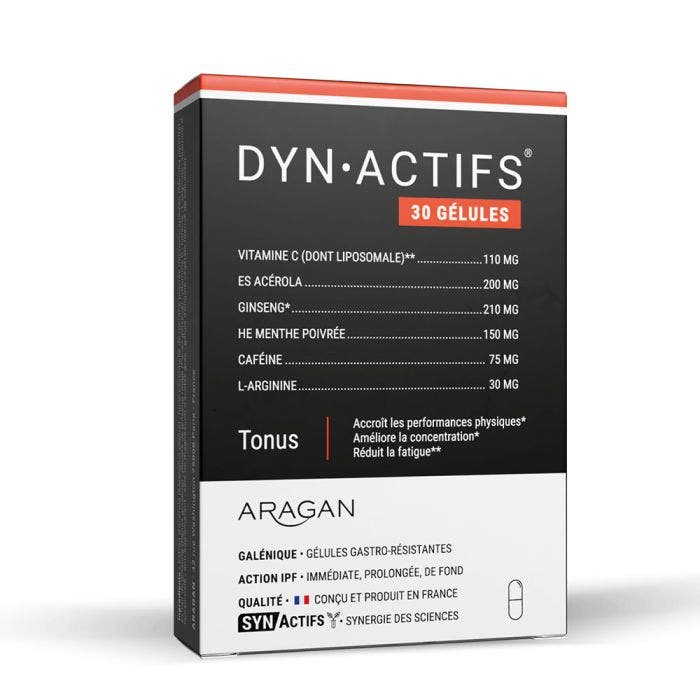Dynactifs 30 Gelules Tonus Synactifs