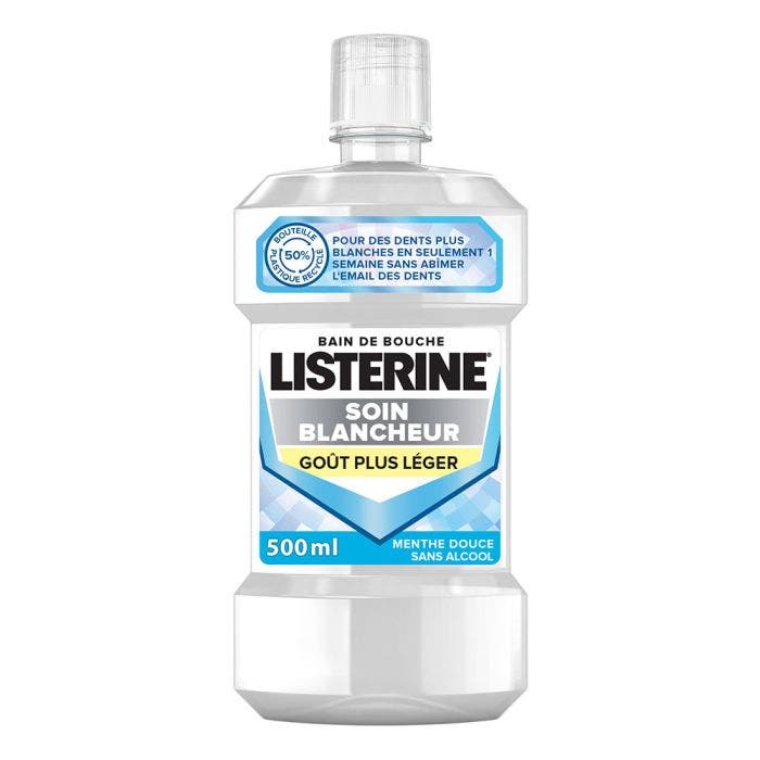 Bain De Bouche Soin Blancheur Menthe 500ml Listerine