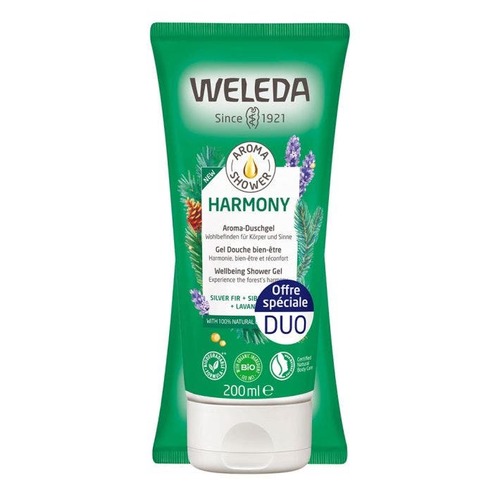 Crème de Douche 2x200ml Aroma Shower Harmony Weleda
