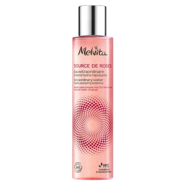 Eau Extraordinaire Essence Hydra-Repulpante 100ml Source de Roses Melvita