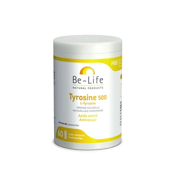Tyrosine 500 60 Gelules Be-Life