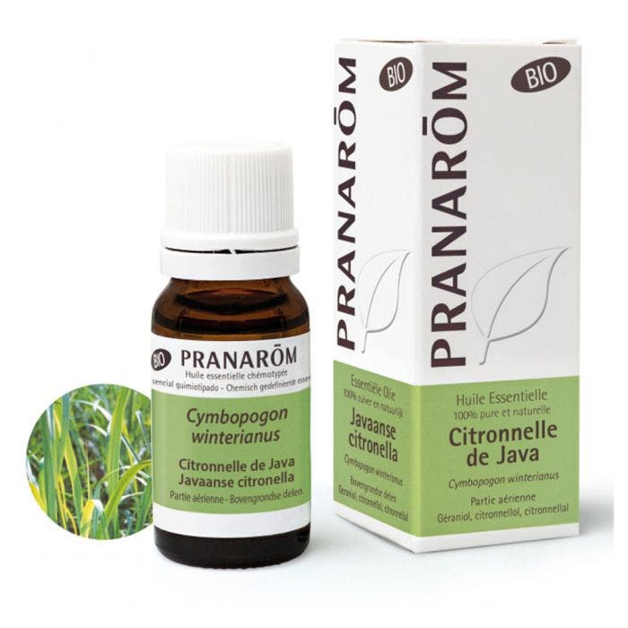 Citronnelle De Java Bio 10ml Les Huiles Essentielles Pranarôm