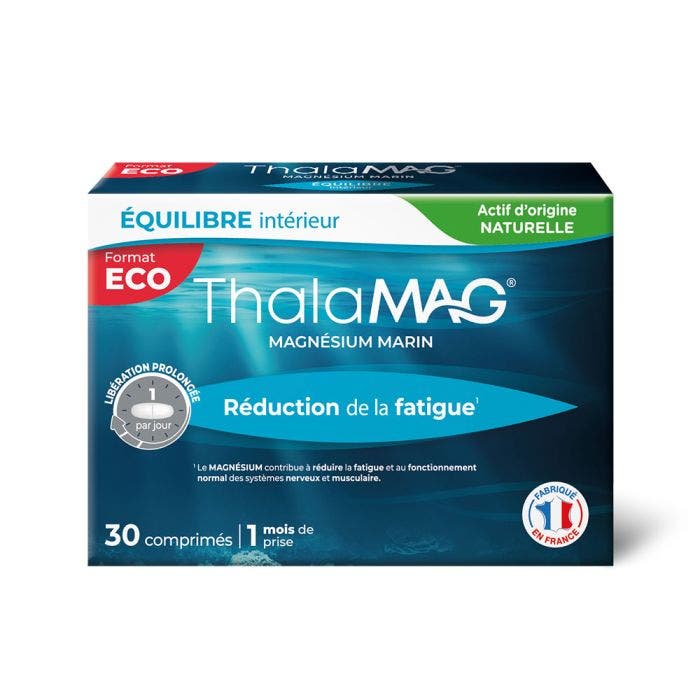 Equilibre Interieur Magnesium Marin 30 comprimés Lp Thalamag