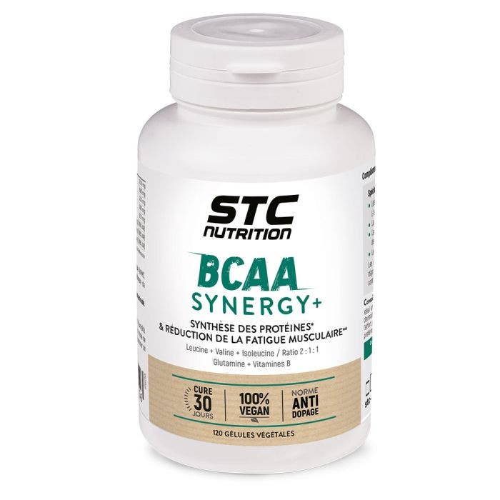Bcaa Synergy+ 120 Gelules 120 gélules Stc Nutrition