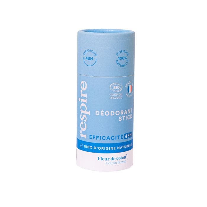 Déodorant Stick Fleur de Coton 50gr Respire