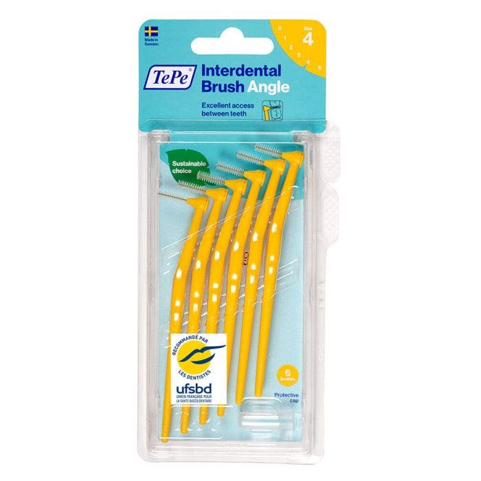 Brossettes Interdentaires Avec Manche 0.7mm X6 Tepe