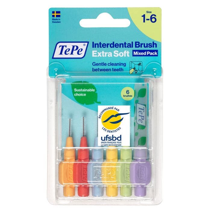 Brossettes Interdentaires Extra Souples Toutes Tailles Tepe