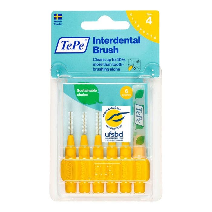 Brossettes Interdentaires 0.7mm X6 Tepe
