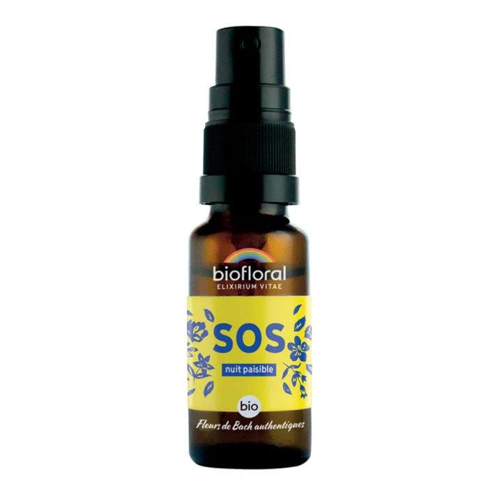 Spray SOS Secours Nuit 20ml Biofloral