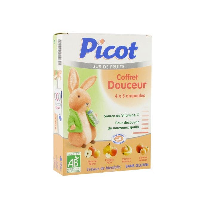 Jus De Fruit Coffret Douceur 4x 5 Ampoules 10ml Picot Easypara