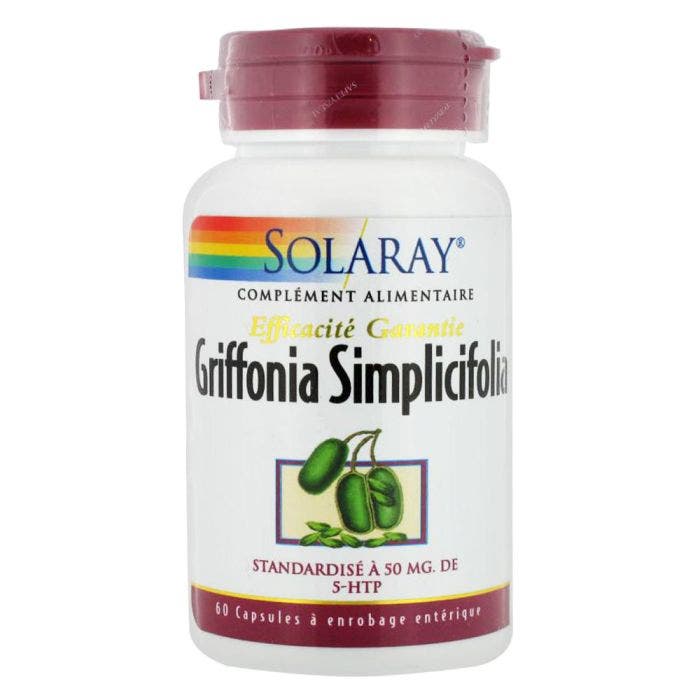 Griffonia Simplicifolia 5ht-p Boite 60 Capsules 50 mg Solaray