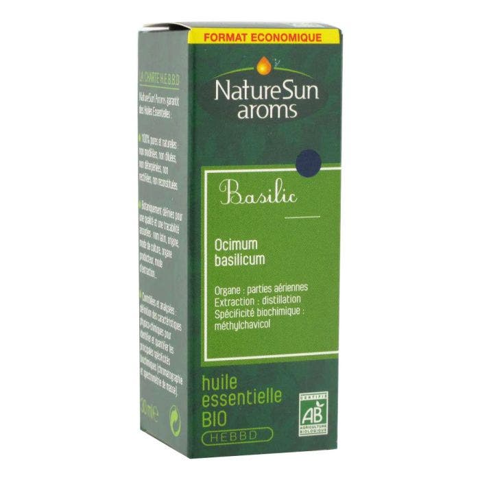 Huile Essentielle Basilic Bio 30 ml Naturesun Aroms