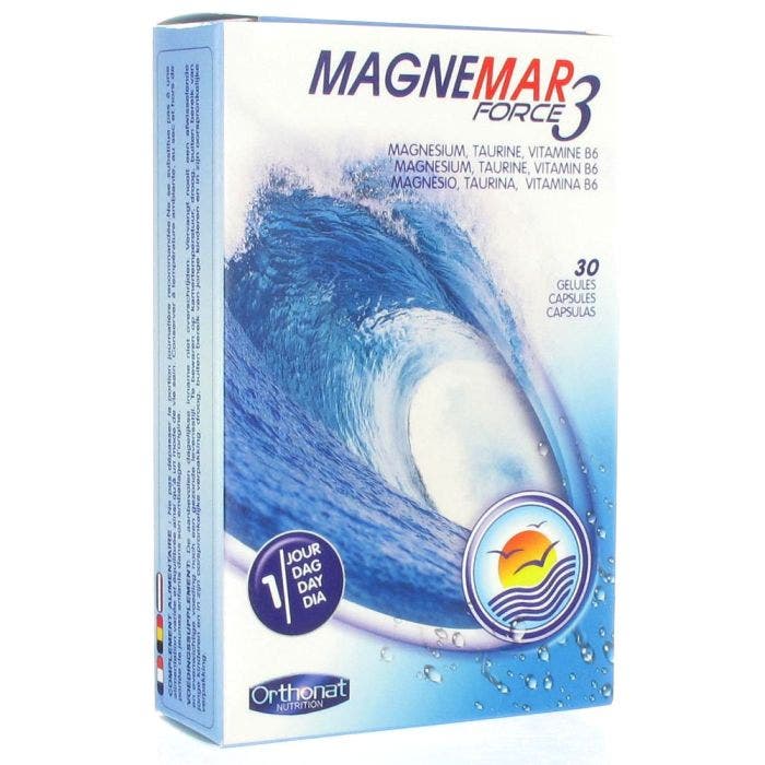 Magnemar Force 3 30 Gelules Orthonat