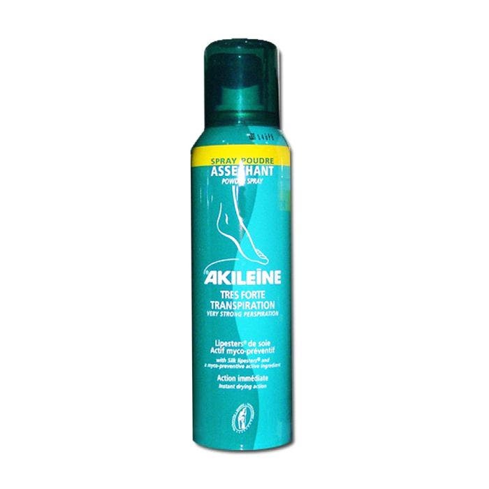 Spray Poudre Assechant Tres Forte Transpiration 150ml Akileine Asepta