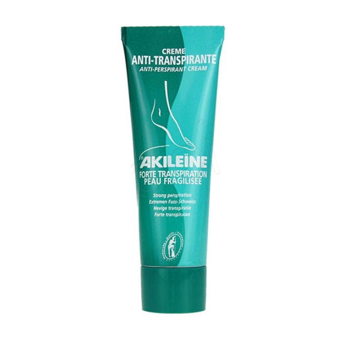 Creme Anti Transpirante Peaux Fragilisees 50ml Akileine Asepta