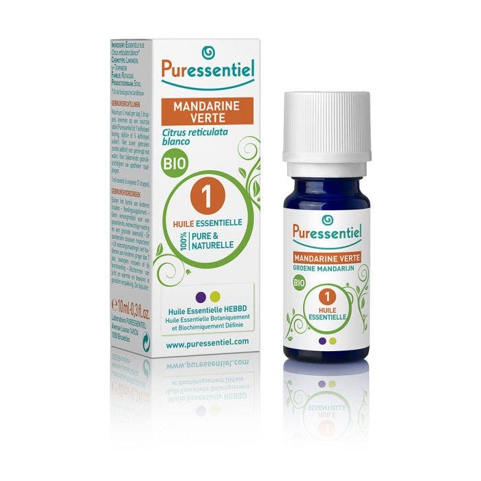 Mandarine Verte Bio 10ml Huiles Essentielles Puressentiel