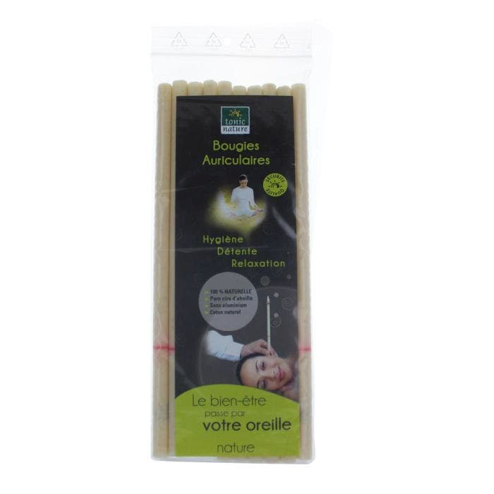 Bougies Auriculaires 10 Pieces Tonic Nature