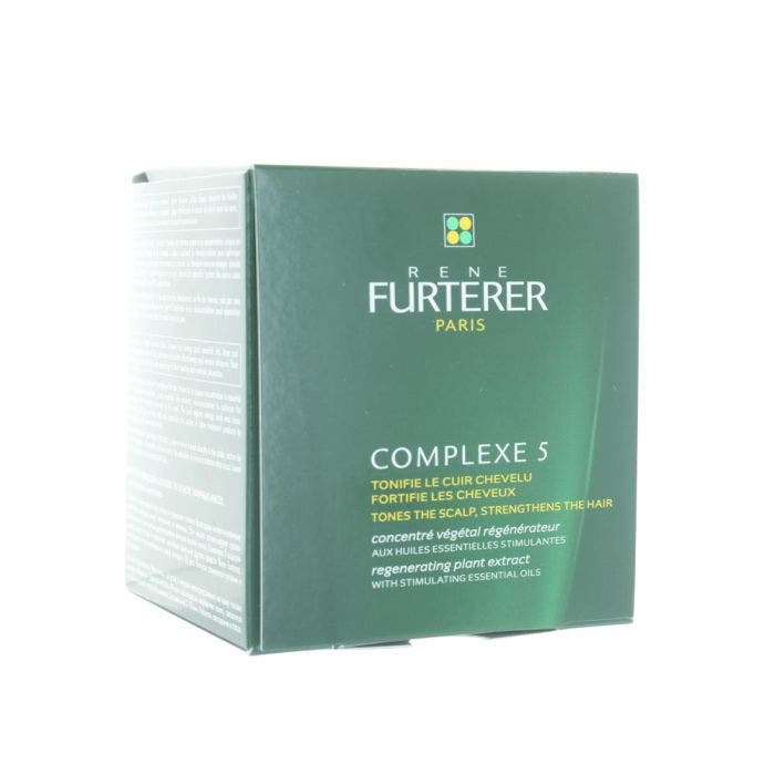 Complexe 5 Tonifie Le Cuir Chevelu X 12 Ampoules 5ml René Furterer