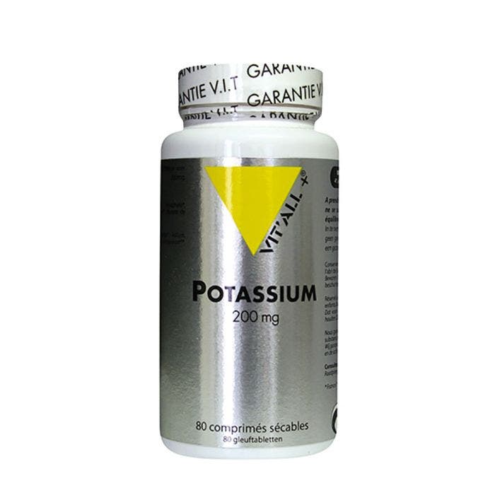 Potassium 200mg 80 Capsules 200mg Vit'All+