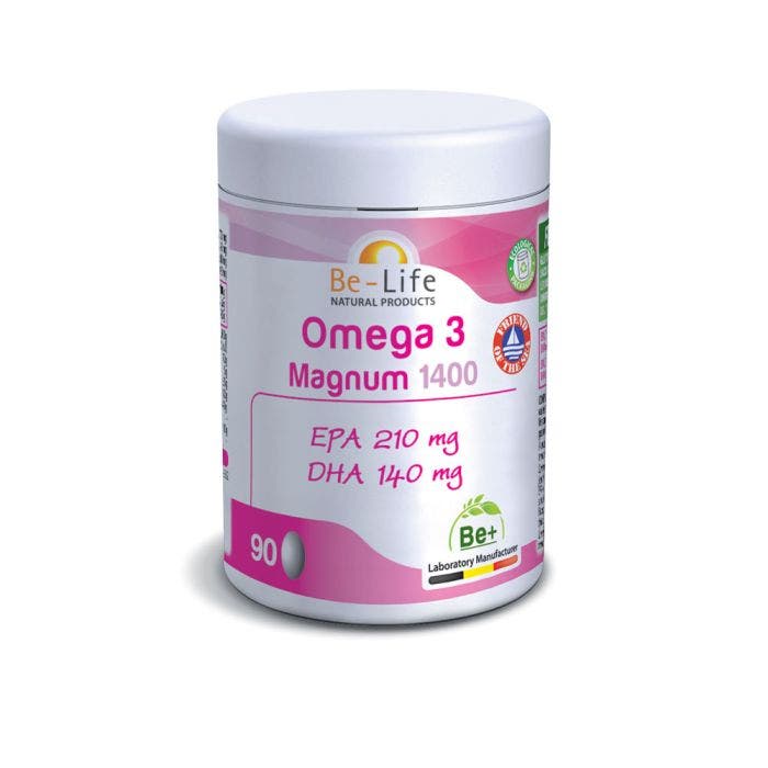 Omega 3 Magnum 1400 90 Gelules Be-Life
