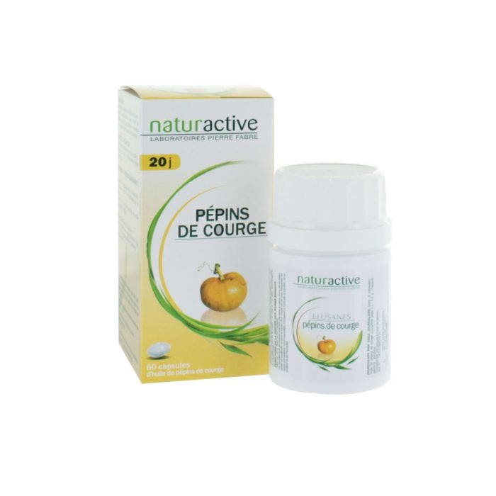 Huile De Pepins De Courge 60 Capsules Naturactive