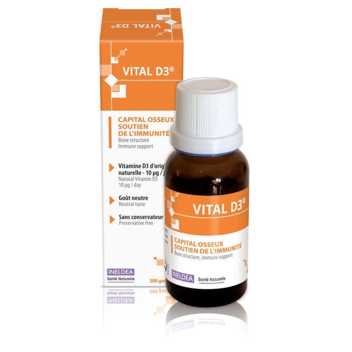 Vital D3 Capital Osseux 20ml Ineldea