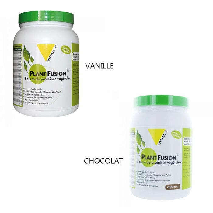 Plant Fusion Source De Proteines Vegetales Programme 15 Jours 454g Vit'All+