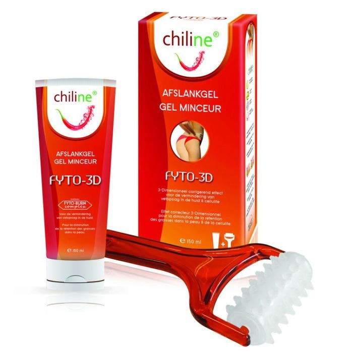 Chiline Gel Minceur + Rouleau De Massage Offert 150ml Biotechnie