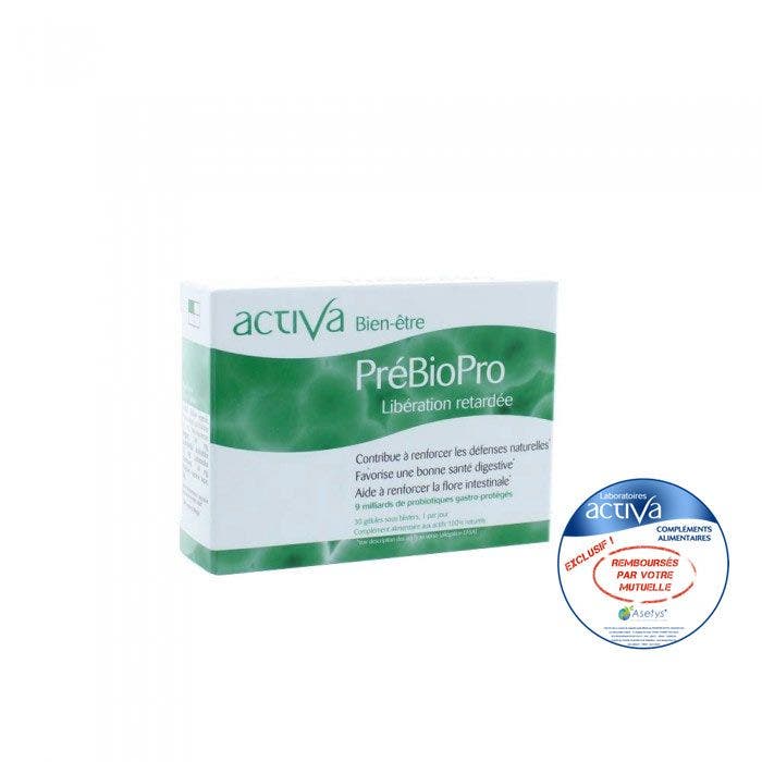 Prebiopro Libération Retardée x30 gélules Bien-Être Activa