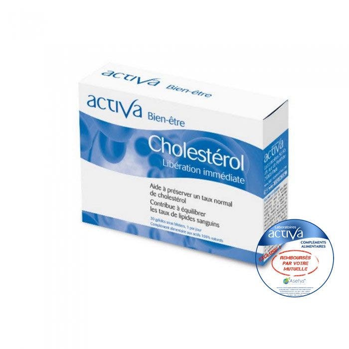 Bien Etre Cholesterol 30 Capsules Activa