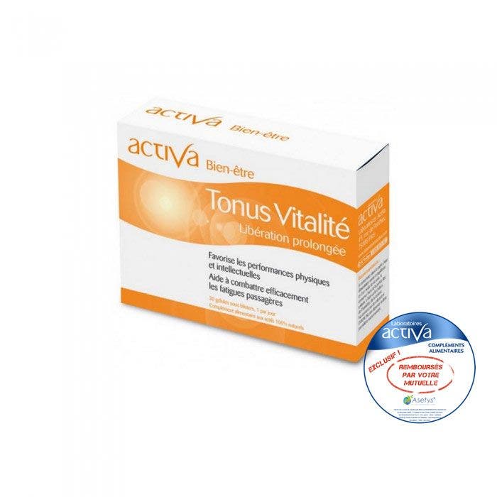 Bien Etre Tonus Vitalite 30 Gelules Activa