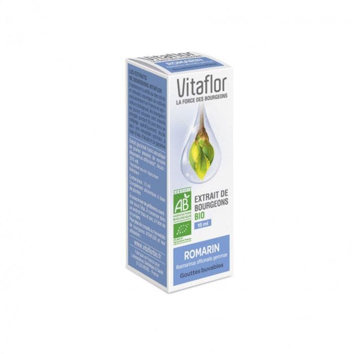 Extrait De Bourgeon De Romarin Bio 15ml Vitaflor