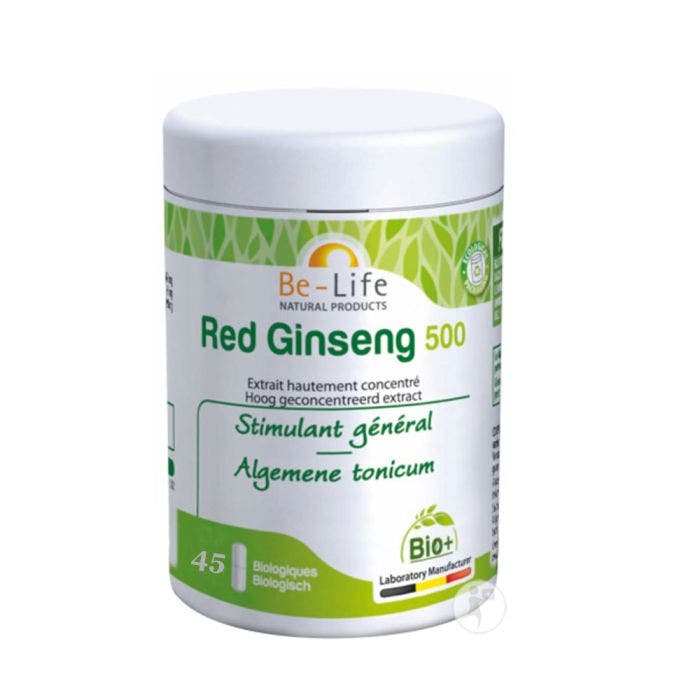 Red Ginseng 500 Bio 45 Gelules Be-Life