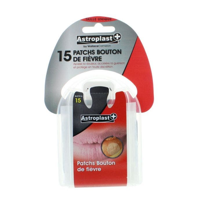 Patchs Hydrocolloides Bouton De Fievre X15 Astrodif