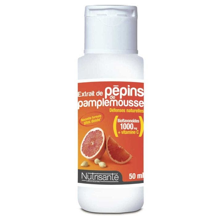 Extraits De Pepins De Pamplemousse Defenses Naturelles 50 ml Nutrisante