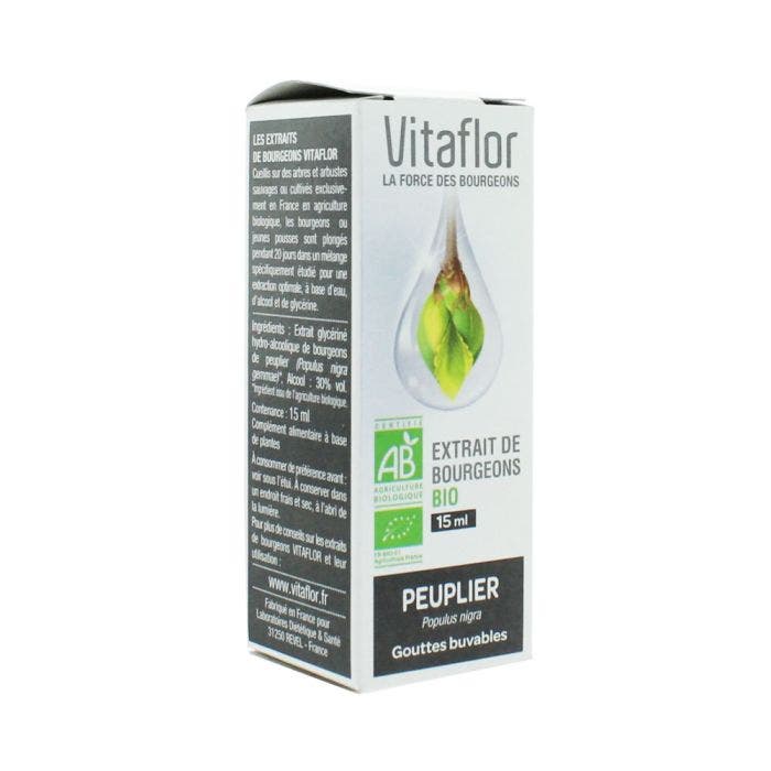 Extrait De Bourgeon Peuplier Bio 15ml Vitaflor