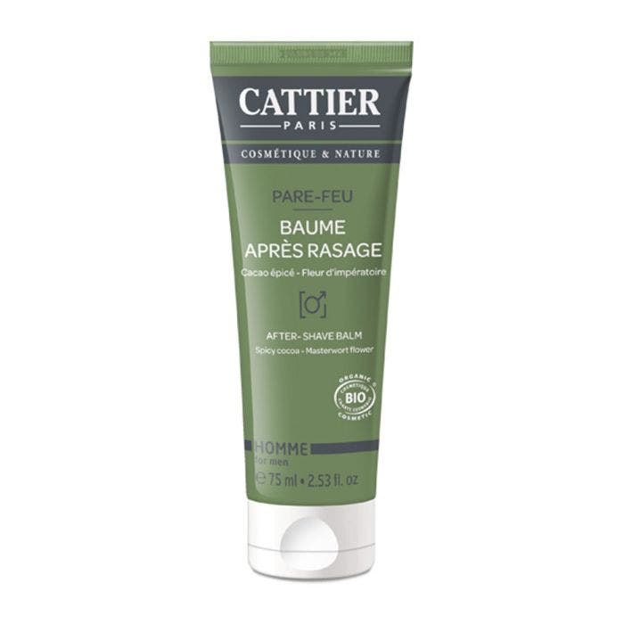 Baume Apres Rasage Pare Feu Bio 75ml Homme Cattier