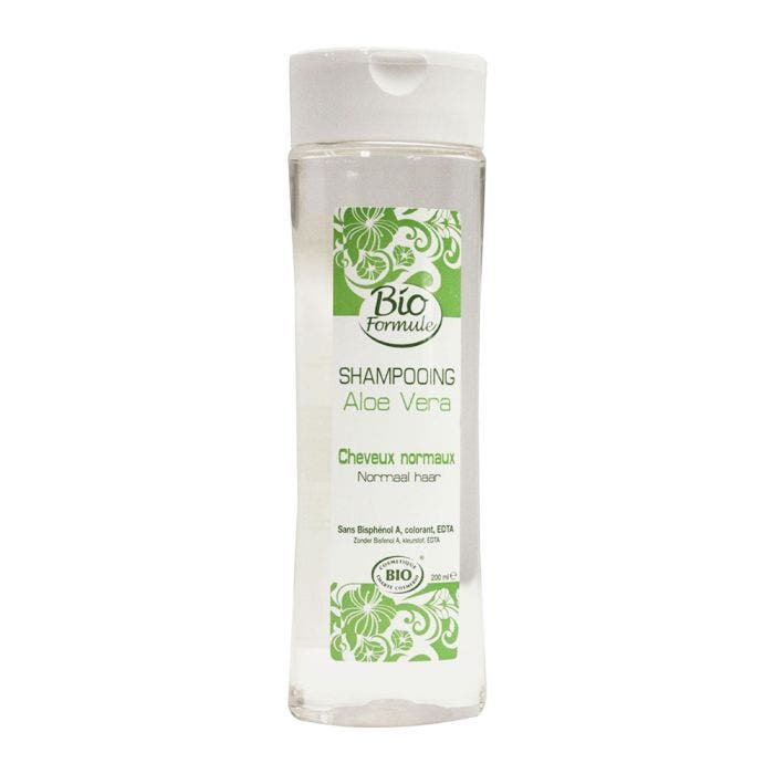 Shampooing Doux Aloe Vera Cheveux Normaux 200ml Bio Formule