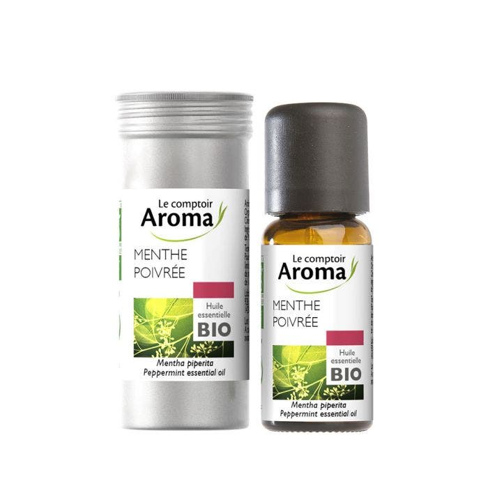 Huile Essentielle De Menthe Poivree Bio 10ml Le Comptoir Aroma