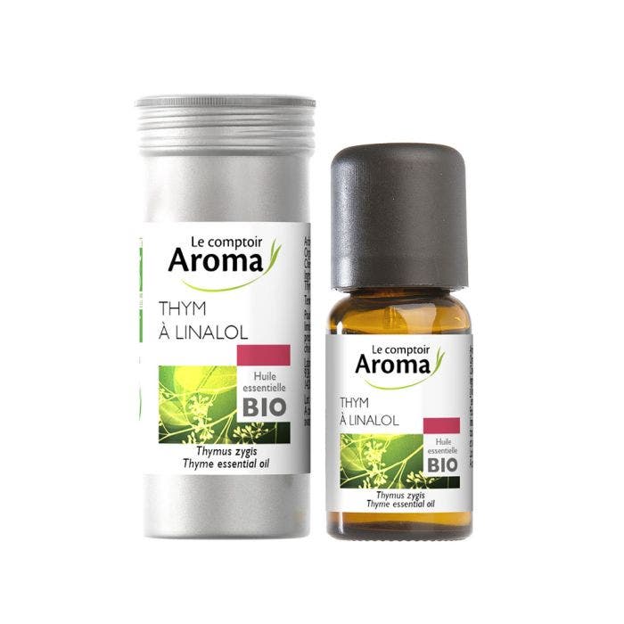 Huile Essentielle Bio Thym A Linalol 5 ml Le Comptoir Aroma